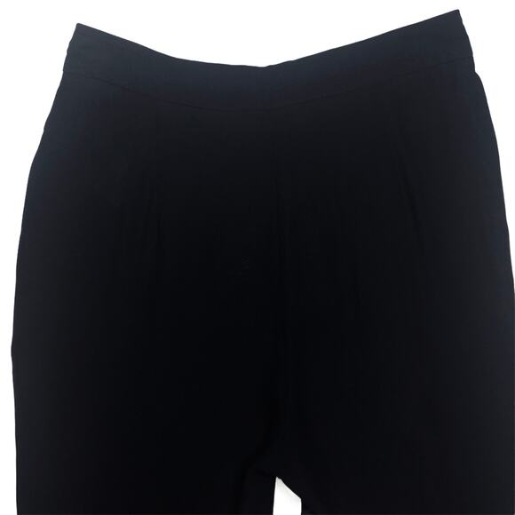 Massimo Dutti Black Trousers - Size 4 - Picture 3 of 12